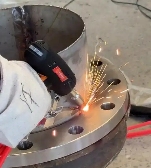 Flange Laser Welding