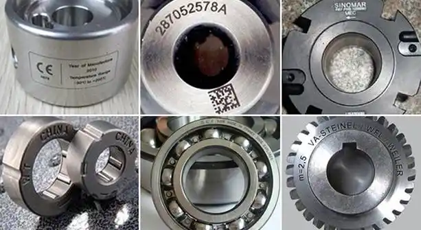 Laser marking of automotive parts