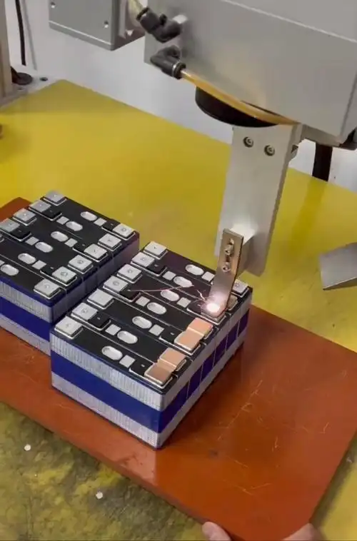Lithium battery tab laser welding
