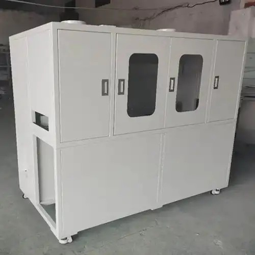 Finished enclosed cabinet